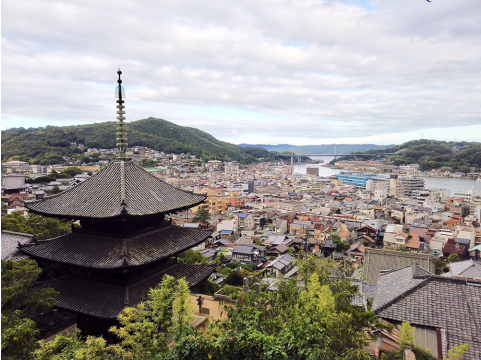 天寧寺　海雲塔というお寺があります